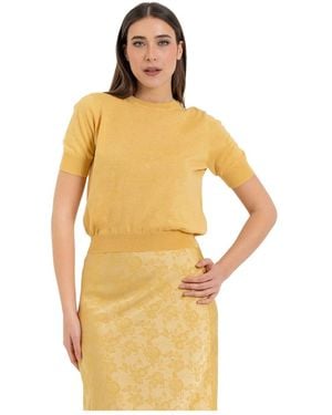 Kocca Round-Neck Knitwear - Metallizzato