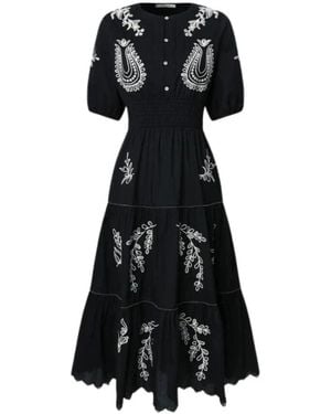 Pepe Jeans Maxi Jurken - Zwart