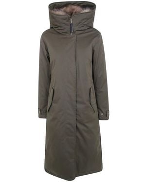 Woolrich Down Coats - Gris