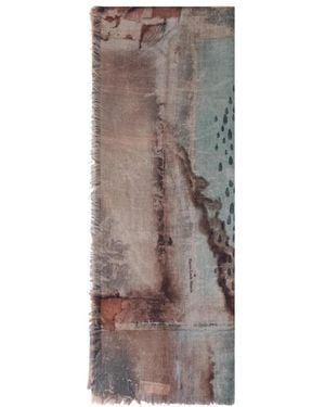 Pierre Louis Mascia Silky Scarves - Marrone