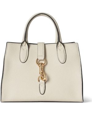 Gucci Tassen ,Leer Gg Marmont Medium Tote Bag - Naturel