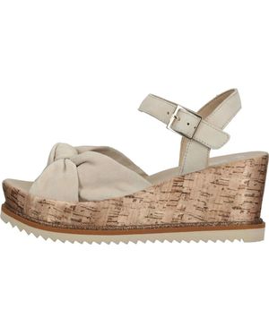 Ara Wedge Sandaal - Metallic