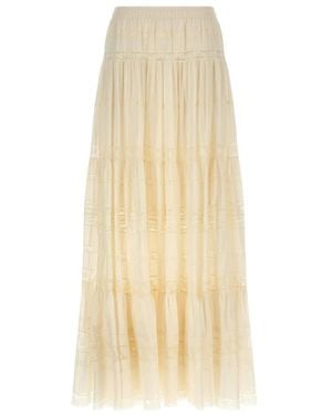 Ermanno Scervino Maxi Skirts - Natural