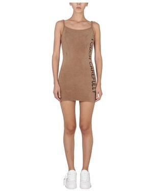 Off-White c/o Virgil Abloh Short Dresses - Natural