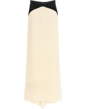 Valentino Maxi Skirts - Natural