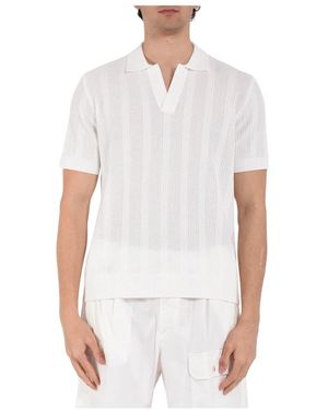 Paolo Pecora Polo Shirts - Bianco