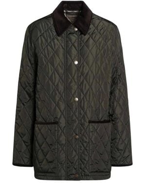 Burberry Stijlvolle Jas Collectie - Zwart