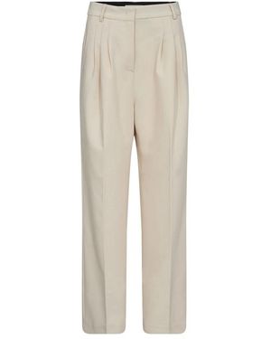 co'couture Straight Trousers - Natural