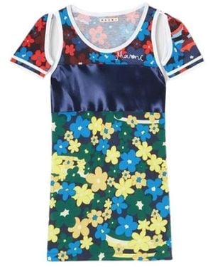Marni Short Dresses - Blue