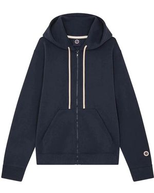 Sweet Pants Iconic Zip Up Hood - Blau