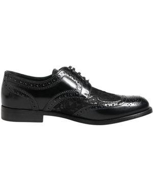 Dolce & Gabbana Laced Shoes - Black