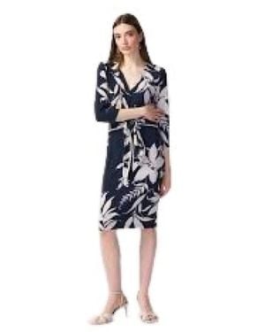 Joseph Ribkoff Midi Dresses - Blue