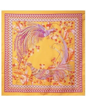 Ferragamo Silky Scarves - Pink