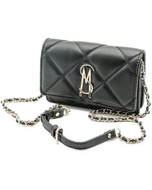 Steve Madden Schwarze Bendue Crossbody Tasche Aw25 - Mettallic