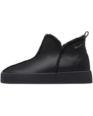 Voile Blanche Schoenen ,Zwart ,Wol Persy Boot