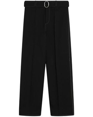 Jil Sander Baggy loose hose,weite lockere hose - Schwarz