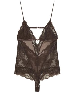 Patrizia Pepe Body - Marrón