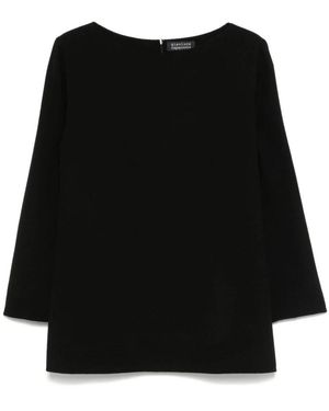 Gianluca Capannolo Round-Neck Knitwear - Black