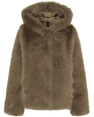 Notyz Faux Fur & Shearling Jackets - Verde