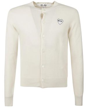 Comme des Garçons Cardigans - Wit