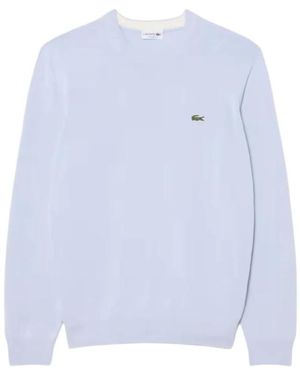 Lacoste Round-Neck Knitwear - Blue