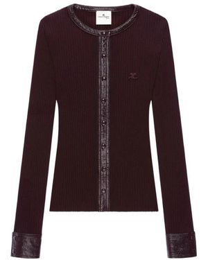 Courreges Cardigans - Morado