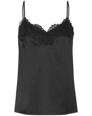 Rosemunde Sleeveless Tops - Black