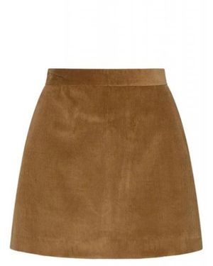 Marella Rokken ,Bruin ,Korte Rok - Naturel
