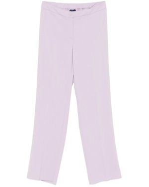 Marina Rinaldi Straight Trousers - Purple