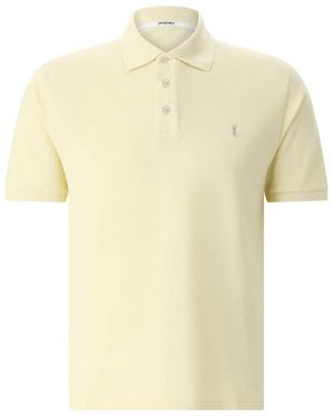 Saint Laurent Polo Shirts - Yellow