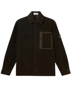 Stone Island Light Jackets - Negro