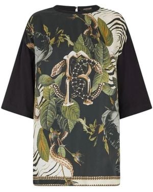 Roberto Cavalli T-Shirts - Green
