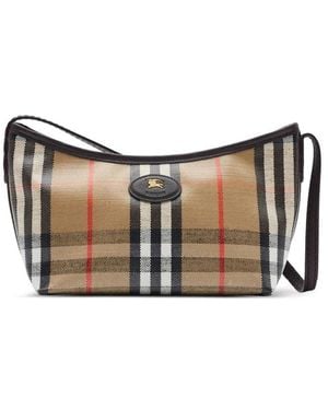 Burberry Highlands Mini-Schoudertas - Bruin
