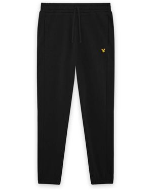 Lyle & Scott Broeken ,Zwart ,Mid Bottoms Sports Loopback Joggers