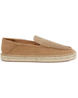 BOSS Schoenen ,Leer Madeira Espadrille - Naturel