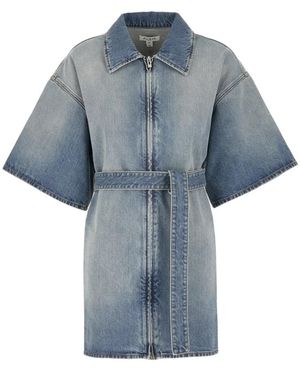 Alaïa Shirt Dresses - Blue