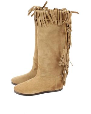 Twinset High Boots - Natural