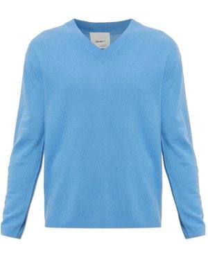 Lisa Yang Cashmere Pullover Clayton - Blau