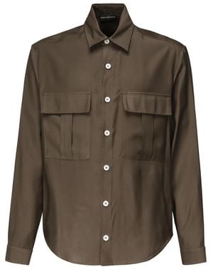 Giuliano Galiano Casual Shirts - Green