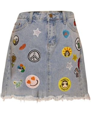 Tooche Jeans Set Jupe - Grau