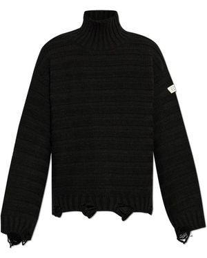 MM6 by Maison Martin Margiela Turtlenecks - Black