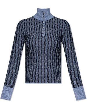 Lanvin Turtlenecks - Azul