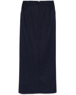 LE SULLY STUDIO Maxi Skirts - Blue