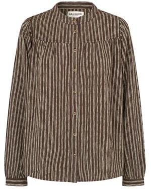 Lolly's Laundry Blusen - Braun