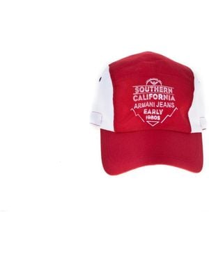 Armani Jeans Hats & Caps - Red