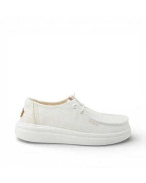 HEYDUDE Laced Shoes - White