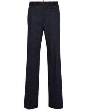 DSquared² Straight Pants - Blue