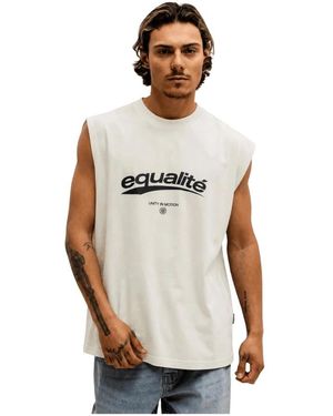 Equalite Tops ,Wit ,Katoen Astra Tanktop