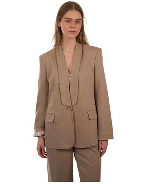 Dante 6 Straight Blazer - Bruin