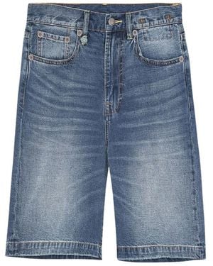 R13 Denim Shorts - Blue